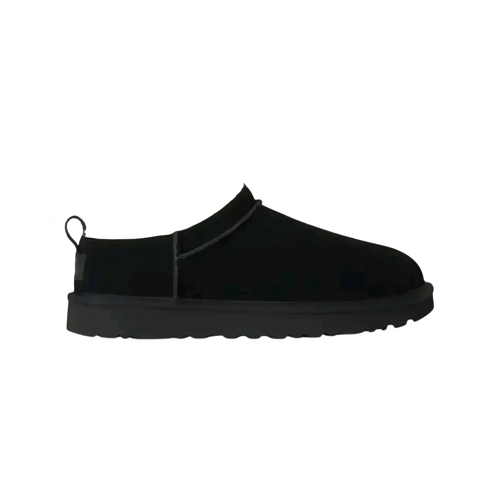UGG Women's Classic Micro Suede Boots - Black - Picture 1 of 6